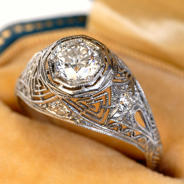 antique diamond ring